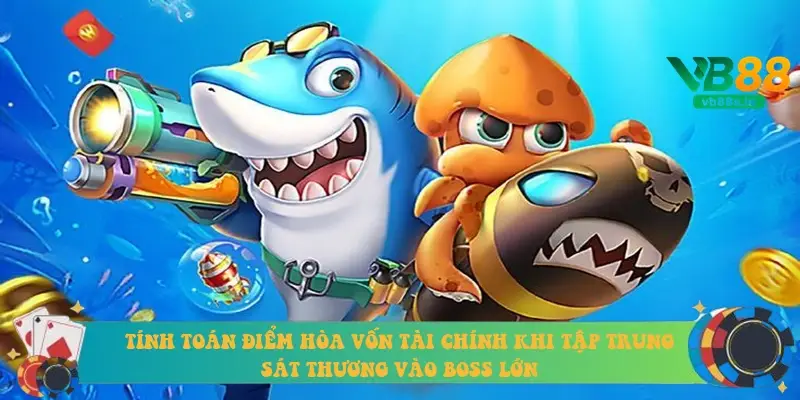 Đồ thị tính toán điểm hòa vốn tài chính khi tập trung sát thương vào Boss lớn